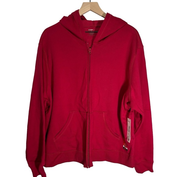 NWT SJB Active Zip Up Sweatshirt Hoodie Women's Size 3X Fall Outdoor Athleisure - Picture 1 of 12